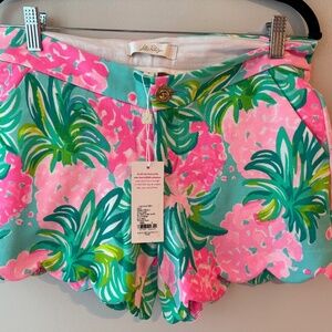 New Lilly Pulitzer Buttercup Knit Shorts Size 4